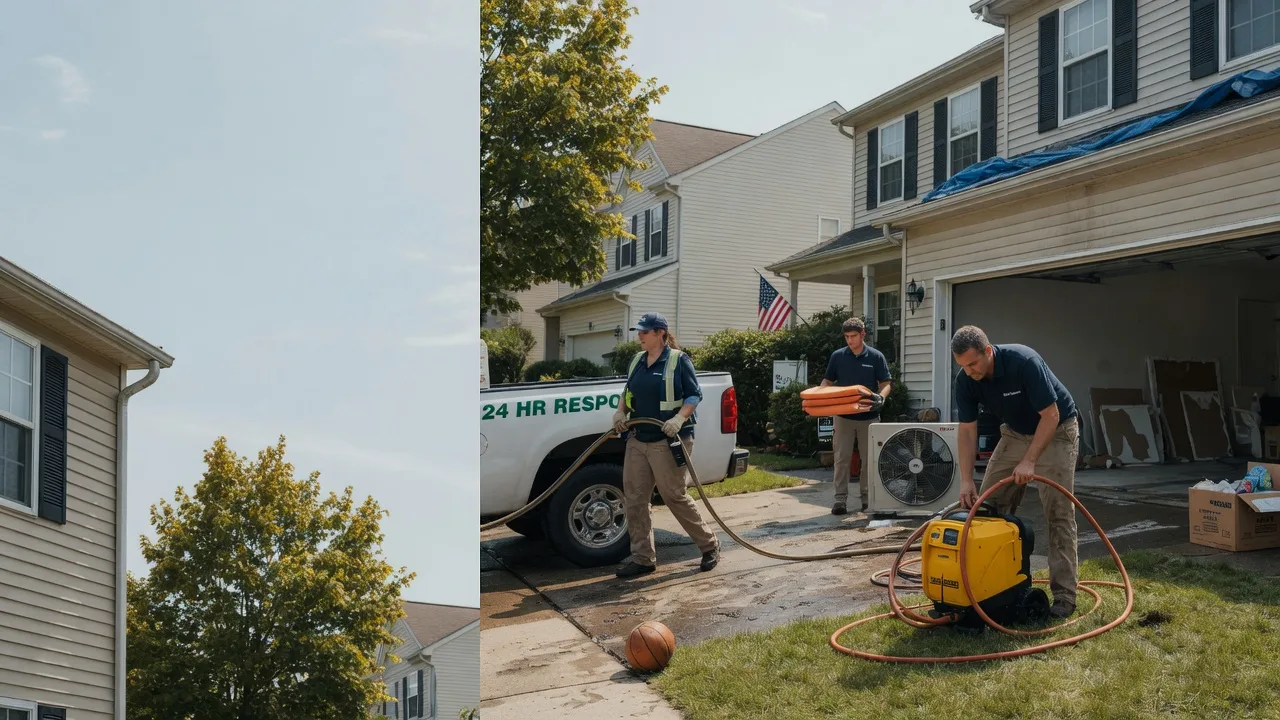 Emergency Water Damage Restoration in East New Market, MD near me